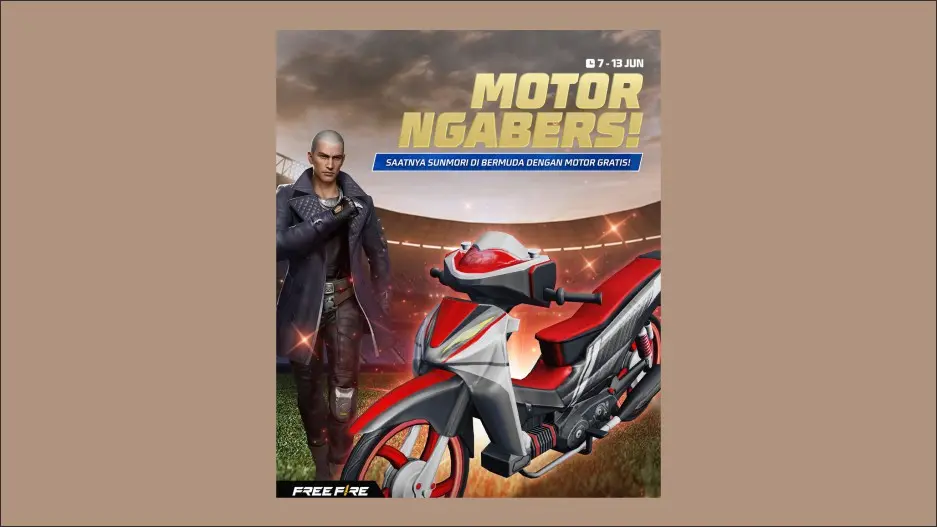 Event Gratisan Motor Ngabers Free Fire Terbaru!